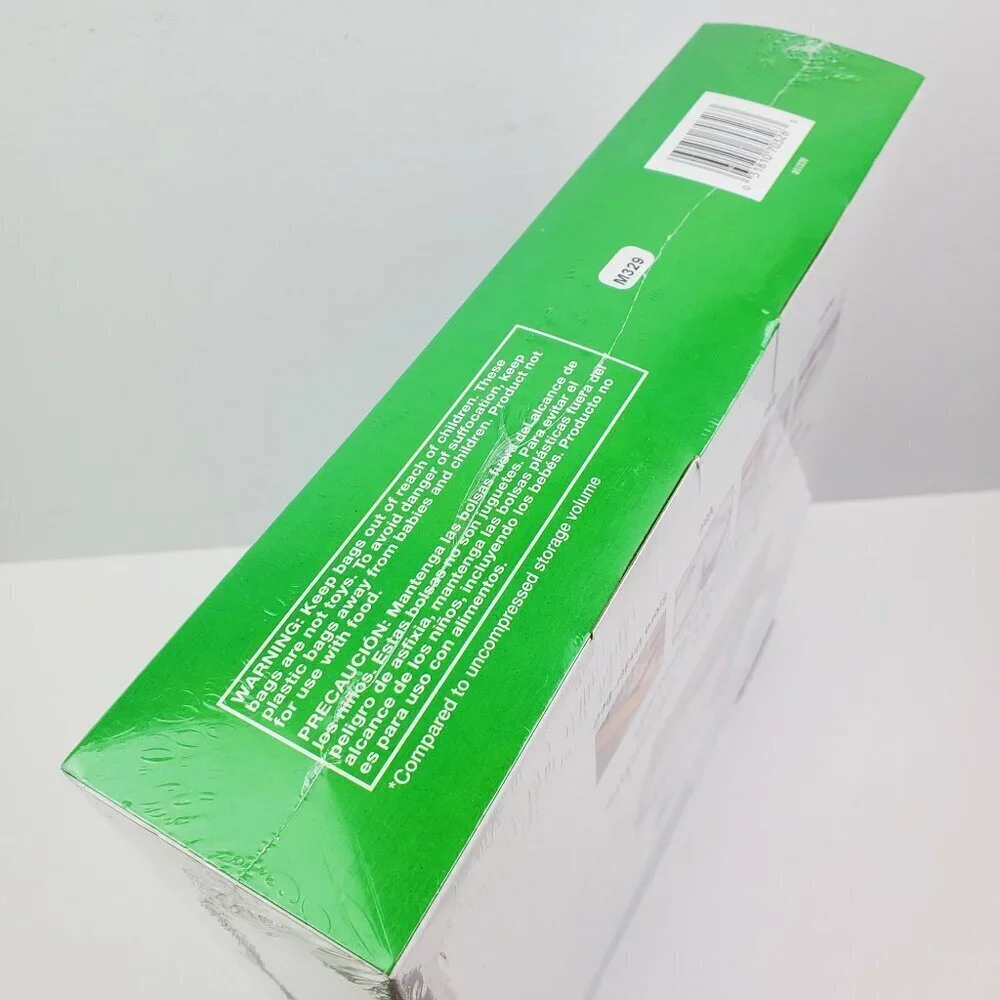 Ziploc Space Bags XL Vacuum 3 Pack (2 Bags, 1 Tote) Airtight Watertight Sealed